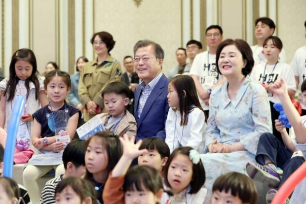 2019 Children’s Day at the Blue House, Republic of Korea