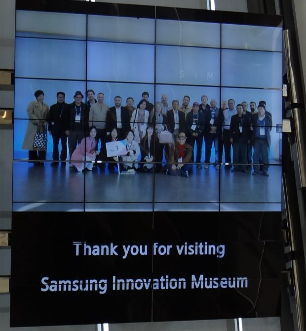 The group visit to Samsung Innovation Museum in Suwon (Samsung)