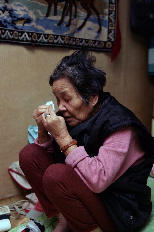 There is no day when the tears around Grandma's eyes will stop.