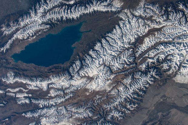 Issyk-Kul Lake from Space Source: commons.wikimedia.org 