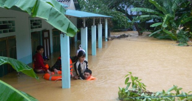 Quang Tri was hard hit by floods last year (Photo: Dantri)