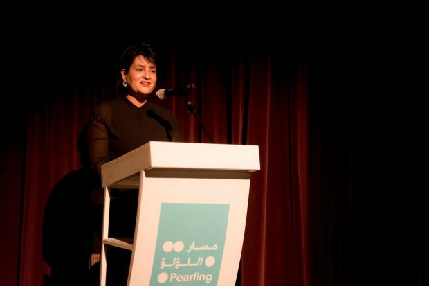 SHaikha Hala highlighting the strong bonds between Bahrain and Korea