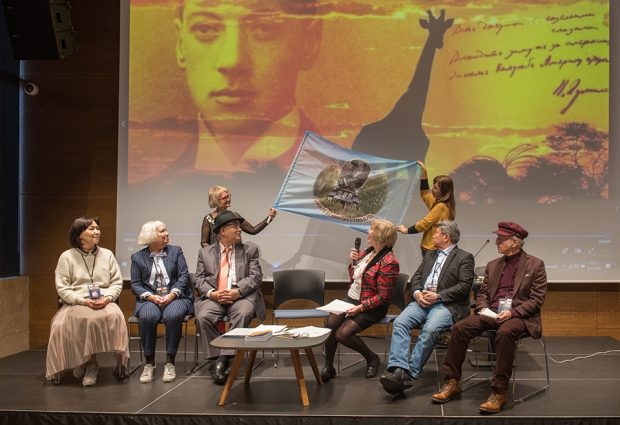 Celebrating Gumilev in the Eurasian Literary Festival, Istanbul. 