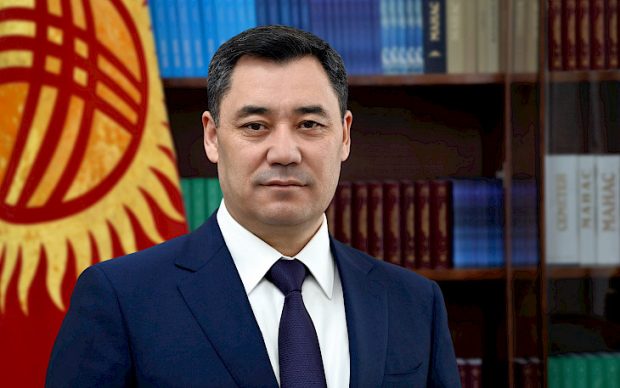President Sadyr Zhaparov 
