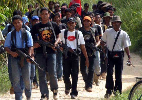 Free Aceh Movement Guerrillas. Photo by Nani Afrida.