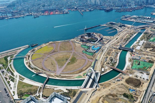 Busan North Port Redevelopment Public Facility View