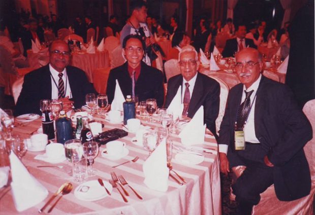 With Mr. Brijesh Bhatia (India), Eddy Suprarto (Indonesia) and Pramod Mathur (India) - 2008 visit