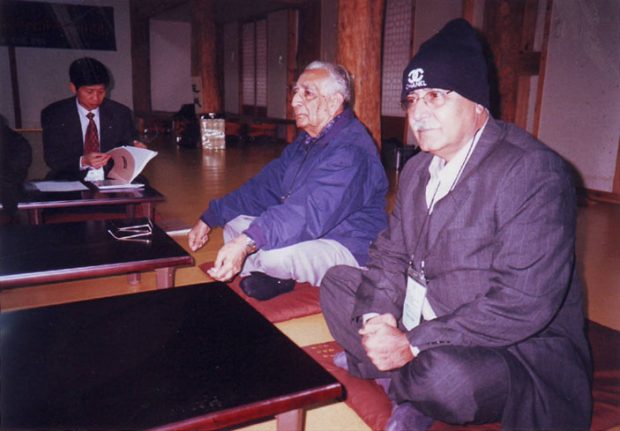 With Mr. Brijesh Bhatia atBaekdam Temple - 2007 visit
