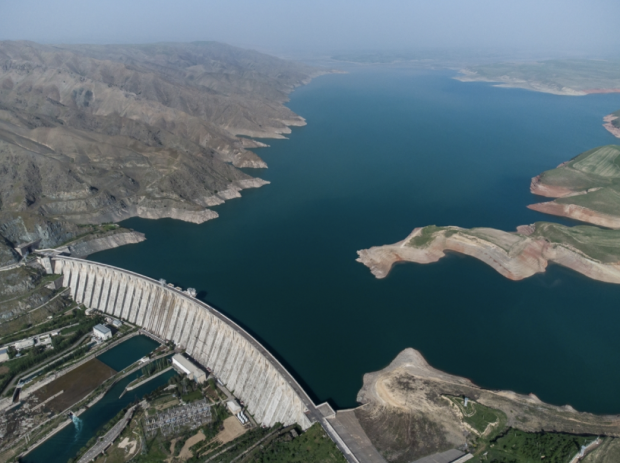 Kempir-Abad water reservoir