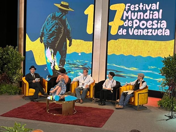 - An evening of the 17th edition of the Venezuelan International Poetry Festival (July 2023)