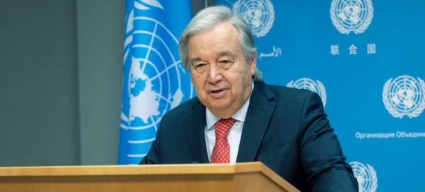 United Nations Secretary-General António Guterres 